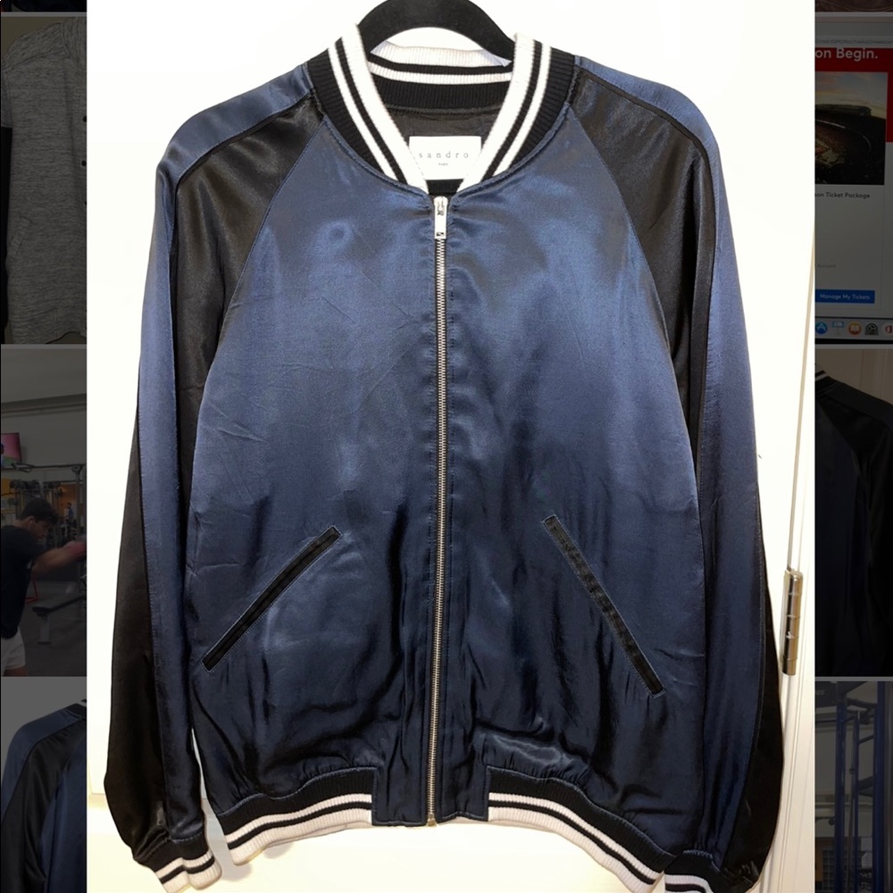 Sandro PARIS Men’s Bomber Jacket